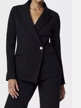 SPANX The Perfect Asymmetrical Ponte Blazer Jacket